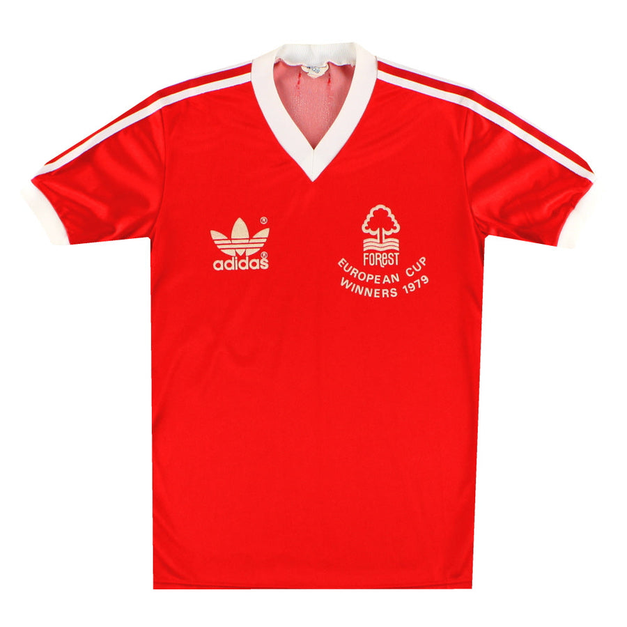 Camiseta local adidas del Nottingham Forest "Campeón de la Copa de Europa" 1979-80 Y