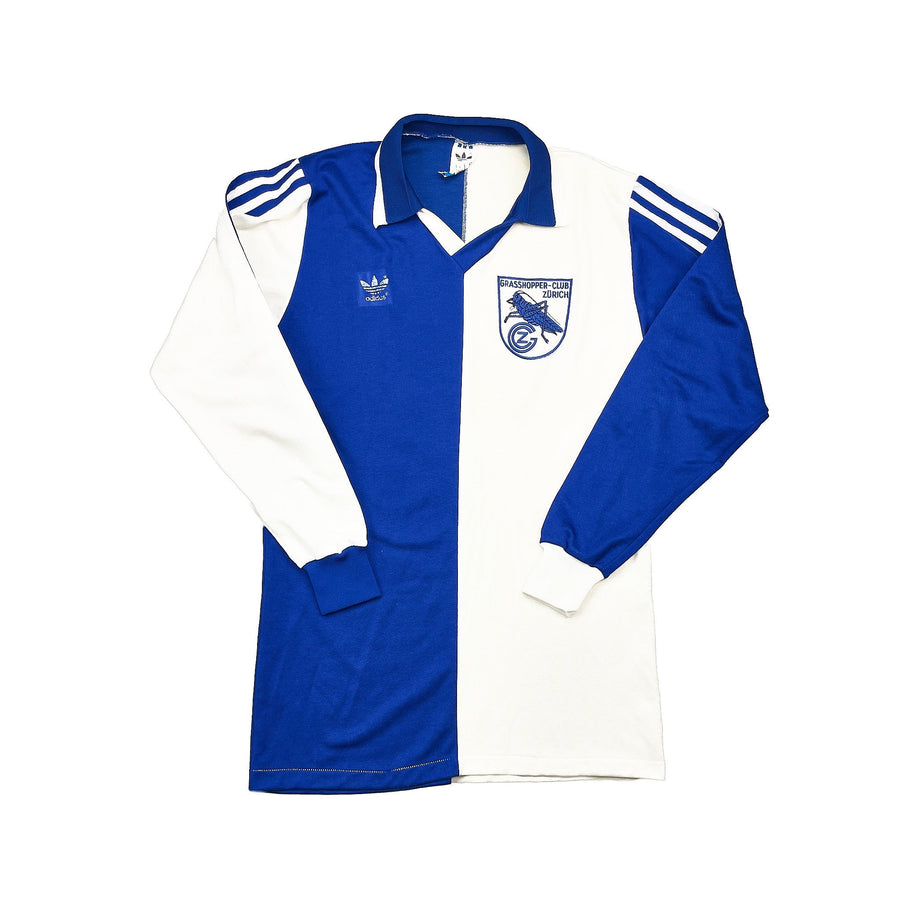 1980/85 Grasshoppers Camiseta Local M/L (L) Adidas