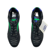 Botas de fútbol clásicas Umbro verdes/azules de los 80 (11)