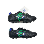 Botas de fútbol clásicas Umbro verdes/azules de los 80 (11)