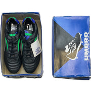 Botas de fútbol clásicas Umbro verdes/azules de los 80 (11)