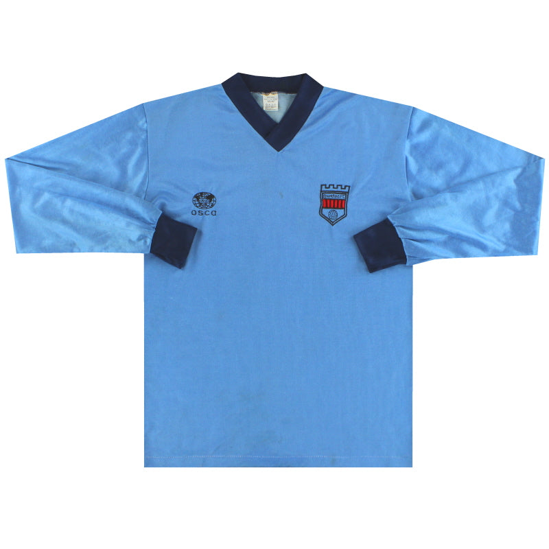 Camiseta de visitante Brentford 1981-82 Manga Larga M