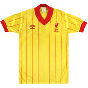 Camiseta de visitante Umbro del Liverpool 1981-84 Talla S