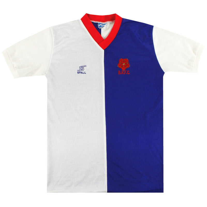 1981-94 Blackburn Spall Camiseta Local L