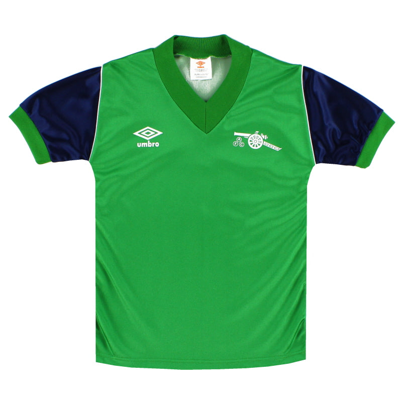 Camiseta Umbro visitante del Arsenal 1982-83 para niño (talla L)