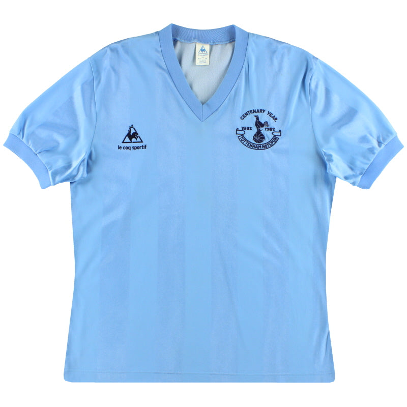Camiseta de visitante Le Coq Sportif Centenary del Tottenham 1982-83 *Impecable* XL