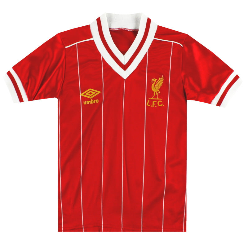 1982-85 Liverpool Umbro Home Shirt S.Boys - Classic Football Kit