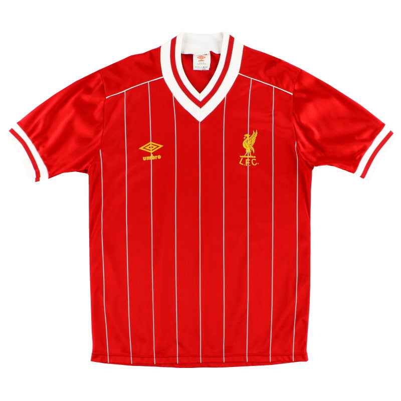 1982-85 Liverpool Umbro Camiseta Local Talla S