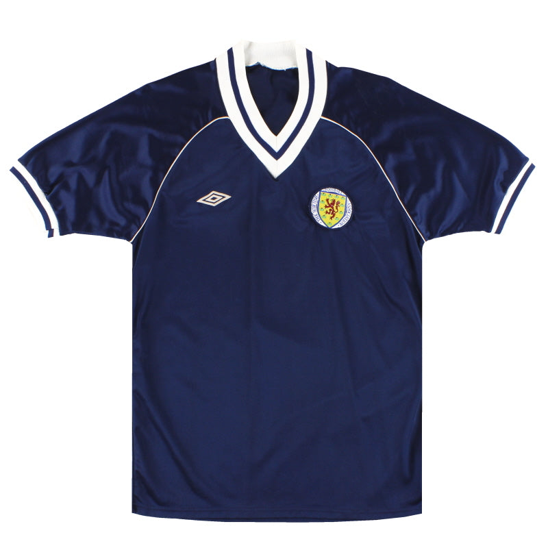 Camiseta Umbro Escocia Local 1982-85 *Impecable* M