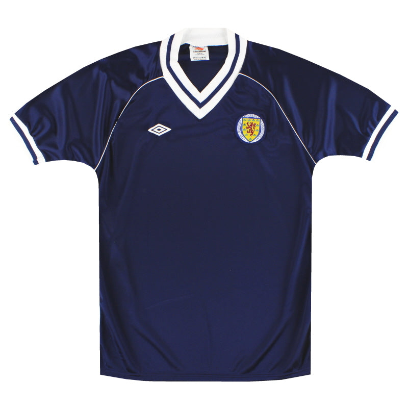 Camiseta Umbro Escocia Local 1982-85 *Como Nueva* M