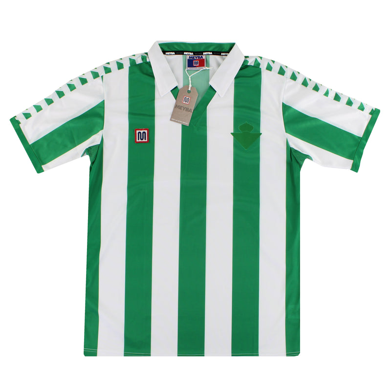 1982-85 Los Verdiblancos Meyba Re-Issue Home Shirt *BNIB* M
