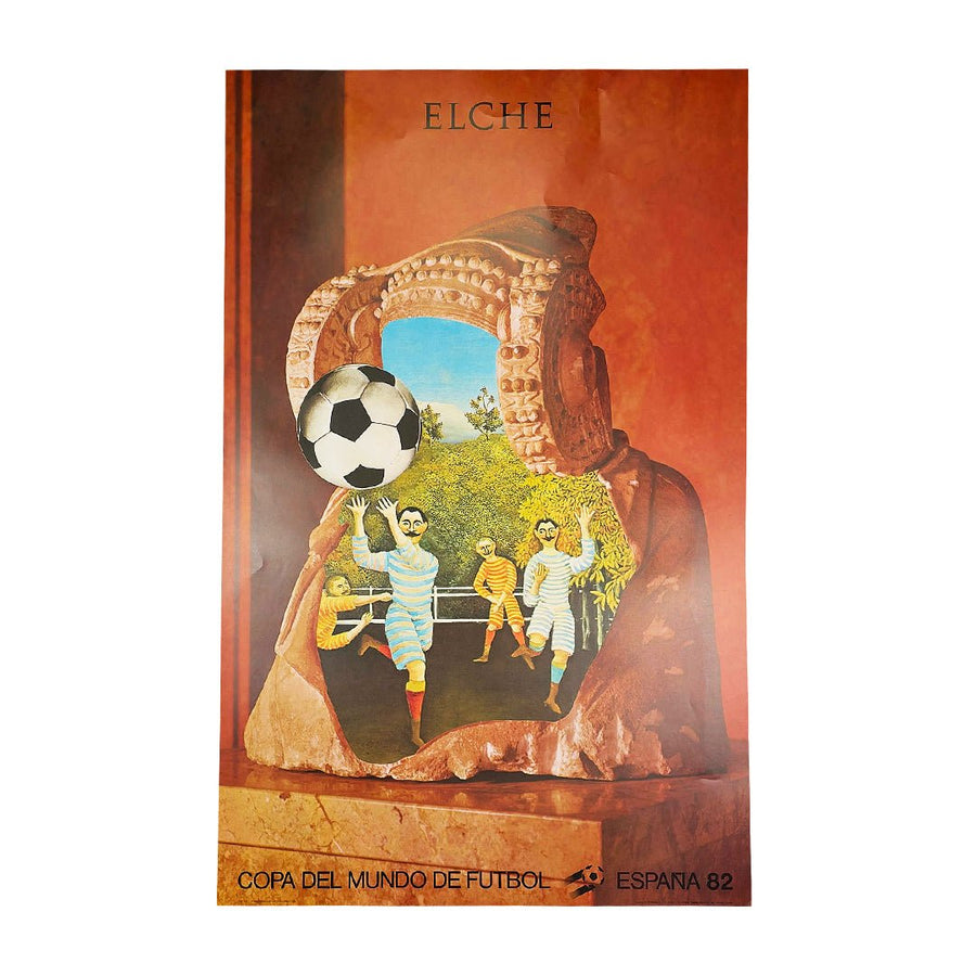 1982 Elche Copa del Mundo de Fútbol España Original Print