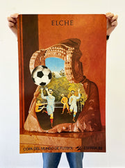 1982 Elche Copa del Mundo de Fútbol España Original Print