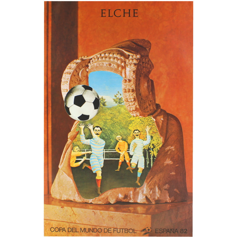Póster original de la Copa Mundial de España de 1982 (Elche)