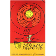 Póster Original Copa Mundial de España 1982 (Valencia)