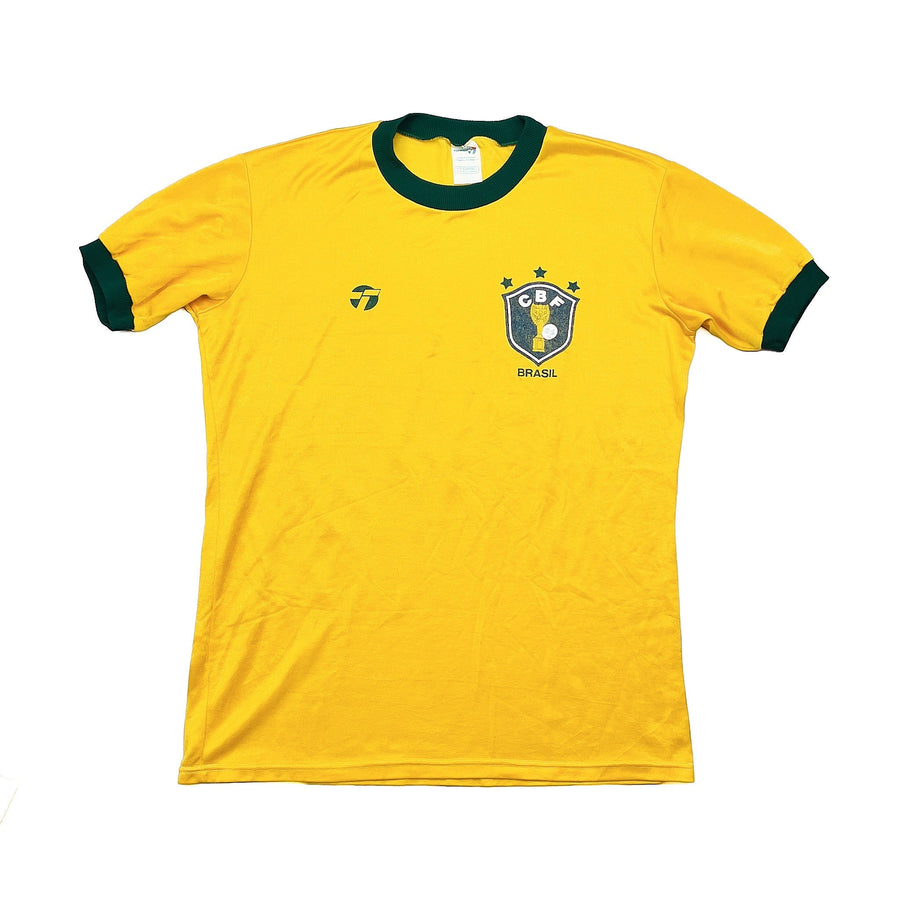Camiseta local de Brasil 1982/85 (M) Topper