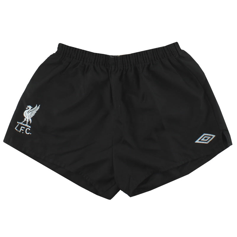 1983-84 Liverpool Umbro Pantalones Cortos Alternativos de Visitante Talla S