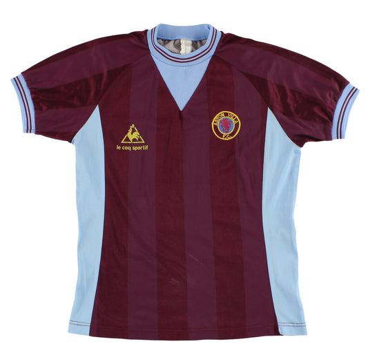1983-84 Aston Villa Le Coq Sportif Home Shirt L.Boys