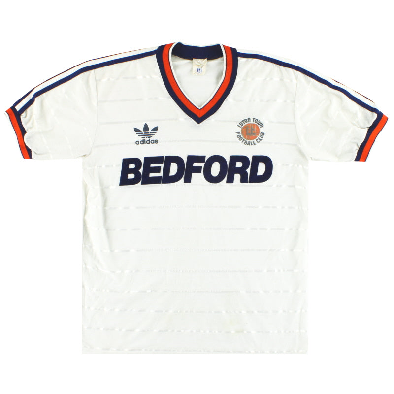 1984-85 Luton Town adidas Camiseta Local S