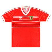 Camiseta de la primera equipación del Gales de 1984-86 adidas M