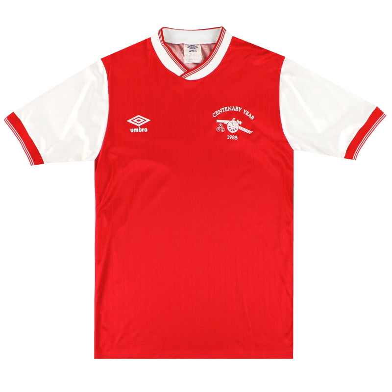 1985-86 Camiseta Umbro Centenario Local Arsenal M