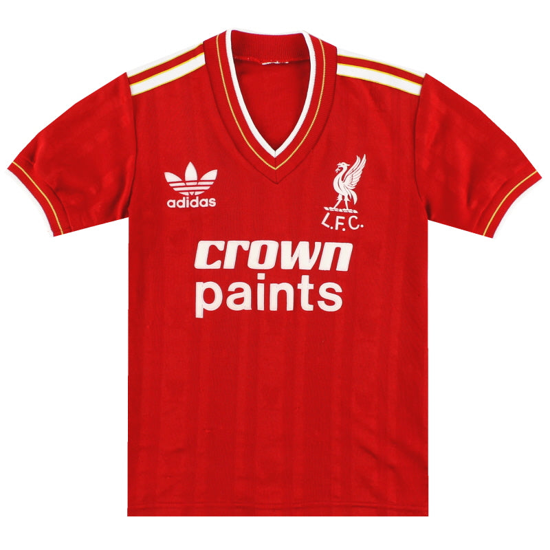 Camiseta de local adidas del Liverpool 1985-87 Y