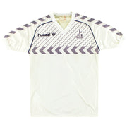 1985-87 Tottenham Hummel Camiseta Local Talla S