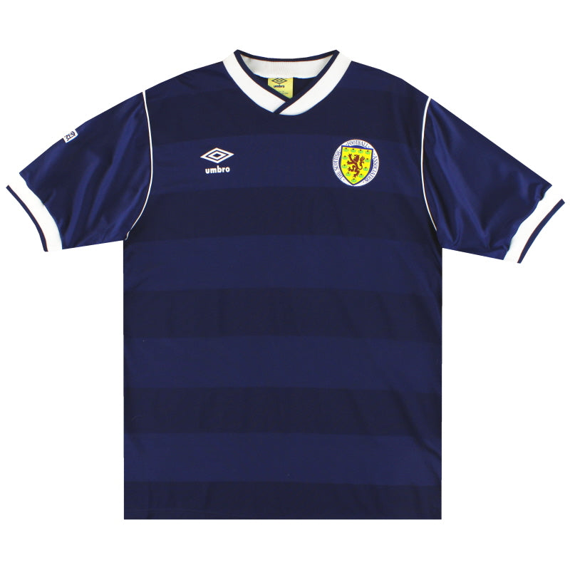 Camiseta Umbro Escocia Local 1985-88 Talla S
