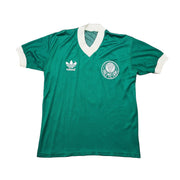 1985/87 Palmeiras #7 Camiseta Titular (M) Adidas