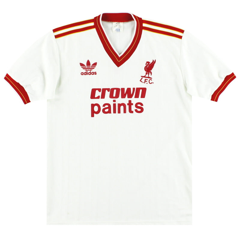 Camiseta de visitante adidas del Liverpool 1986-87 - Talla M