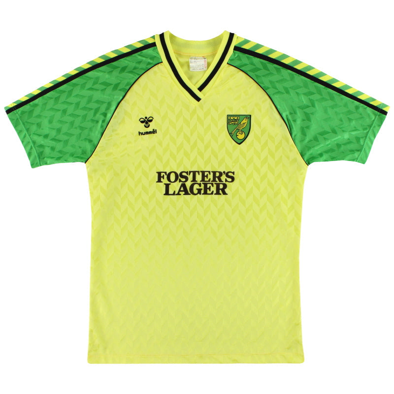 1986-87 Camiseta Local Norwich Hummel M