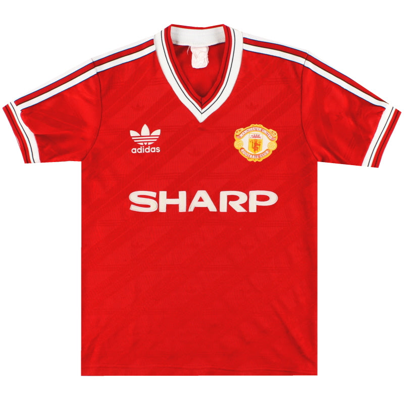 Camiseta de local L.Niños adidas Manchester United 1986-88