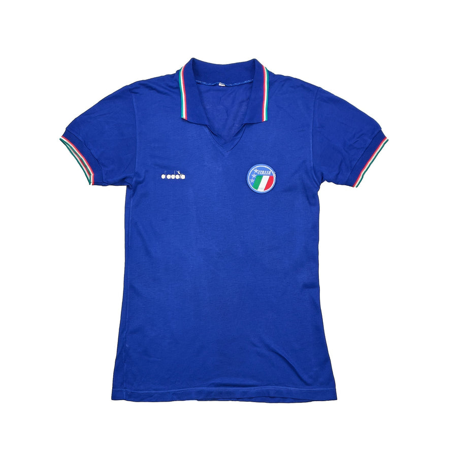 Camiseta Local Italia 1986/91 (M) Diadora