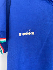 Camiseta Local Italia 1986/91 (M) Diadora