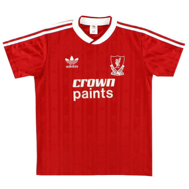 1987-88 Liverpool adidas Home Shirt S