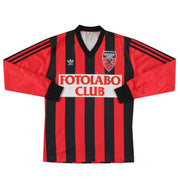 1987-88 Neuchatel Xamax adidas 'Champions' Home Shirt L/S