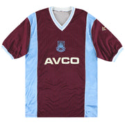 Camiseta local West Ham Scoreline 1987-89 L