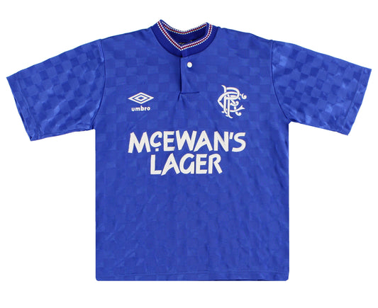 1987-90 Rangers Umbro Home Shirt XL.B