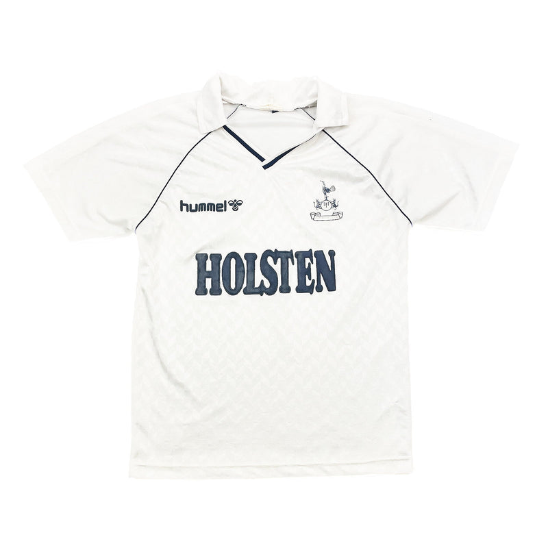 1987/89 Tottenham Home Shirt (M) Hummel