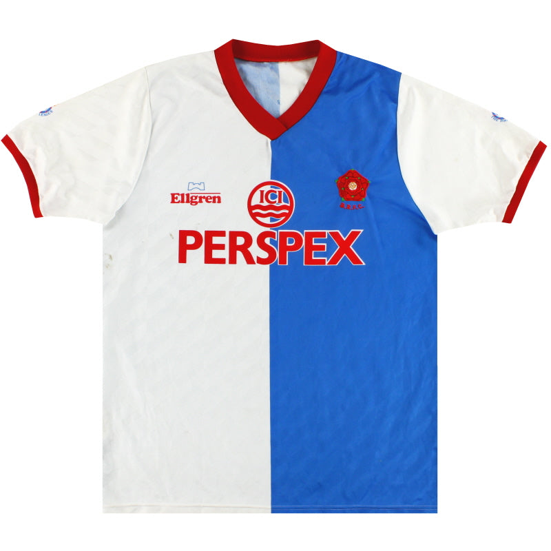 Camiseta Local Blackburn Ellgren 1988-89 M