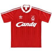 Camiseta Local Liverpool adidas 1988-89 Talla S