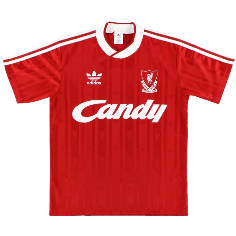 Camiseta Local Liverpool adidas 1988-89 Talla S