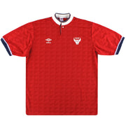 Camiseta Umbro visitante del Oxford United 1988-89 S