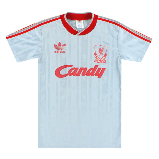 1988-89 Liverpool adidas Away Shirt #10 Y