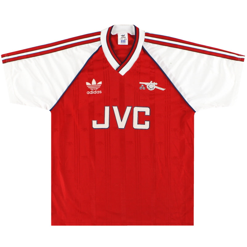 1988-90 Arsenal adidas Camiseta Local M