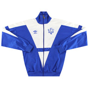 Chaqueta deportiva Umbro con cremallera del Everton 1988-90 *Impecable* S