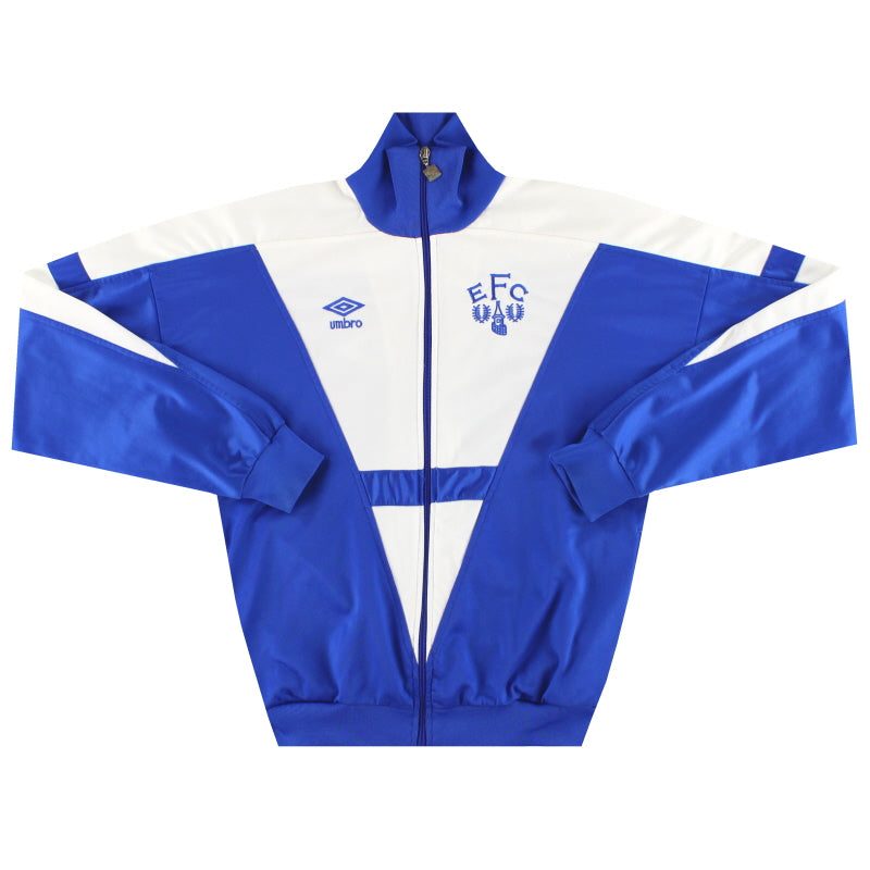 Chaqueta deportiva Umbro con cremallera del Everton 1988-90 *Impecable* S