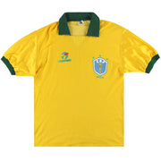 1988-91 Brasil Topper Camiseta Local XL