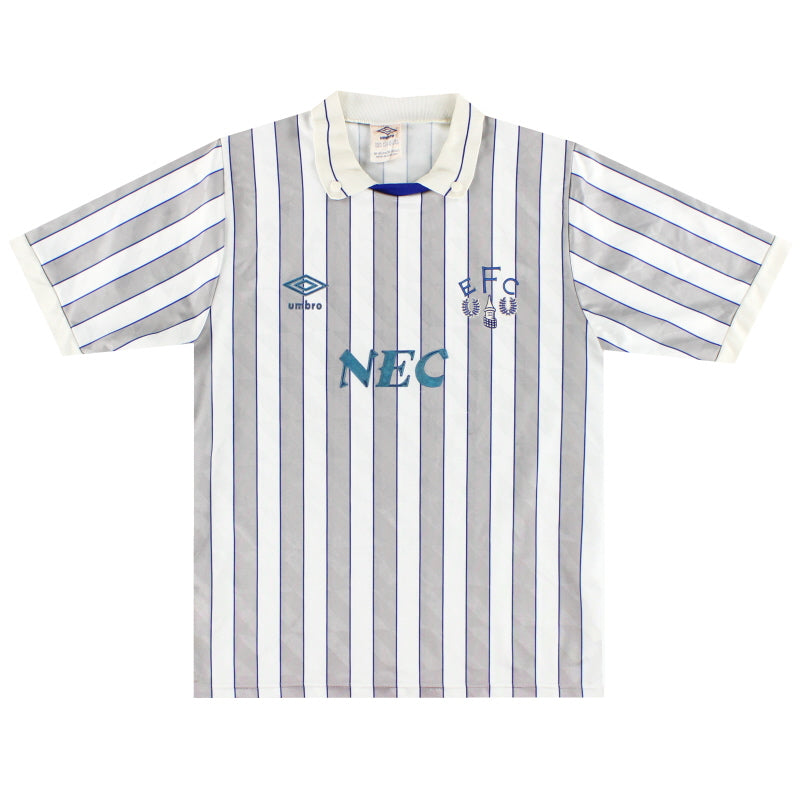 1988-91 Camiseta Visitante Umbro del Everton Talla S