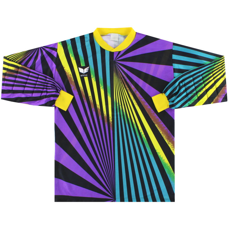 1989-90 Camiseta de Portero Erima Template #1 L